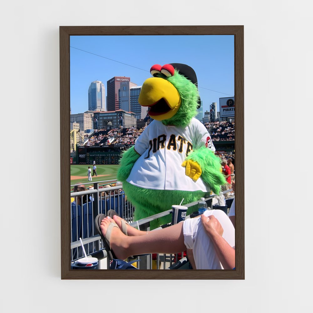 Poster Birdman des Pirates – affiche Baseball (vue 5)